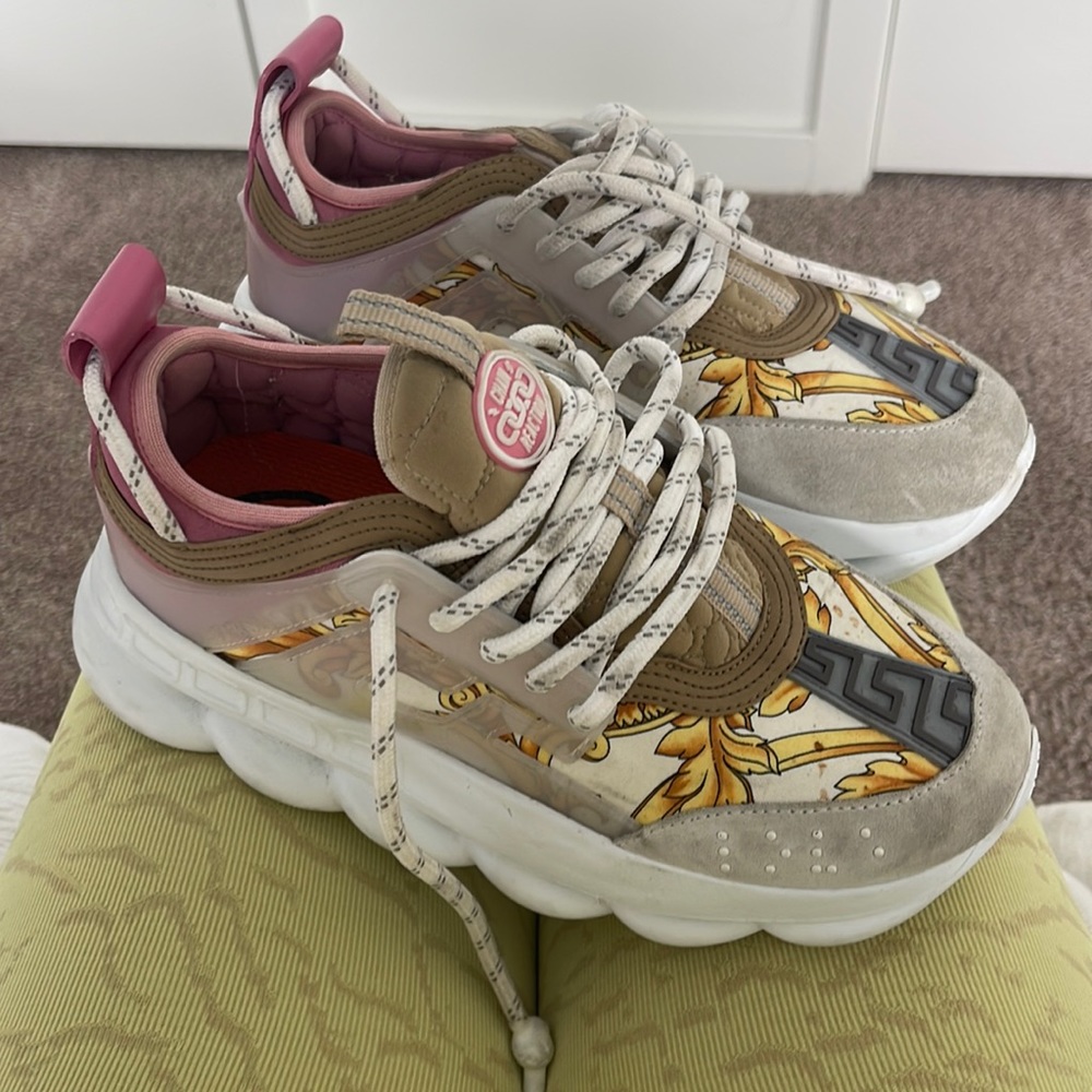 Versace Chain Reaction Sneakers